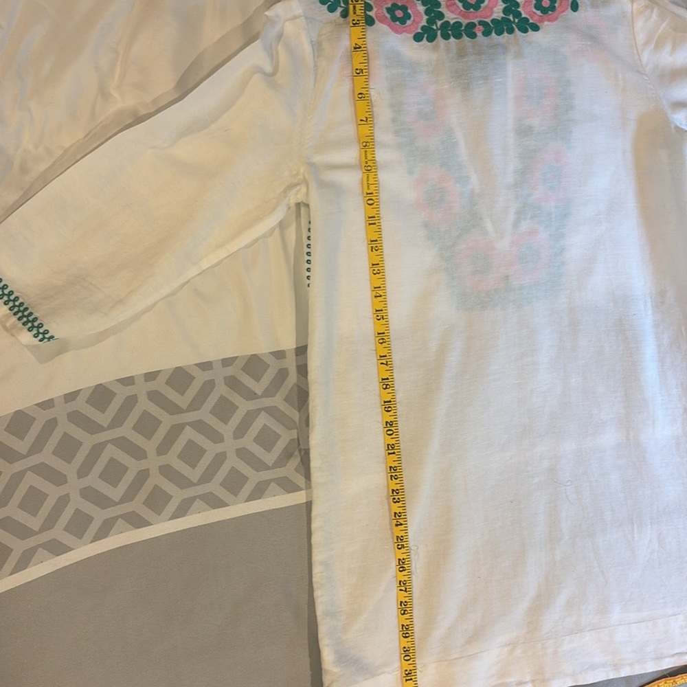 JCrew White Embroidered Swim Cover-Up - Picture 8 of 13